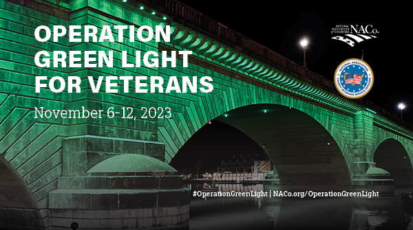 Operation Green Light for Veterans | National Association of Counties