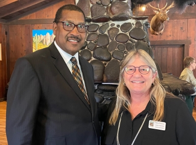 Coconino County, Ariz. Supervisor Patrice Horstman and Hawai’i County, Hawai’i Councilmember Sue Lee Loy