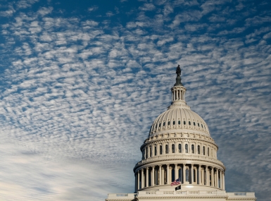 Capitol with sky