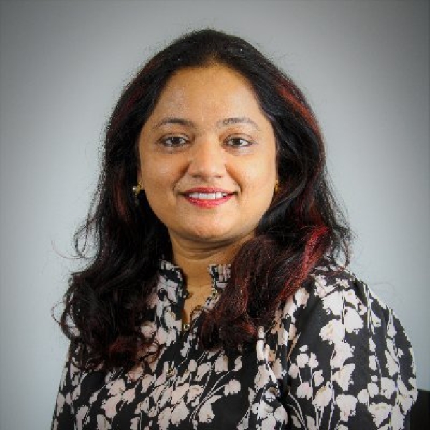 Headshot of Sindhu Menon