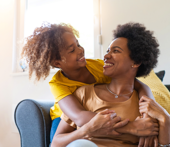 Mother and daughter