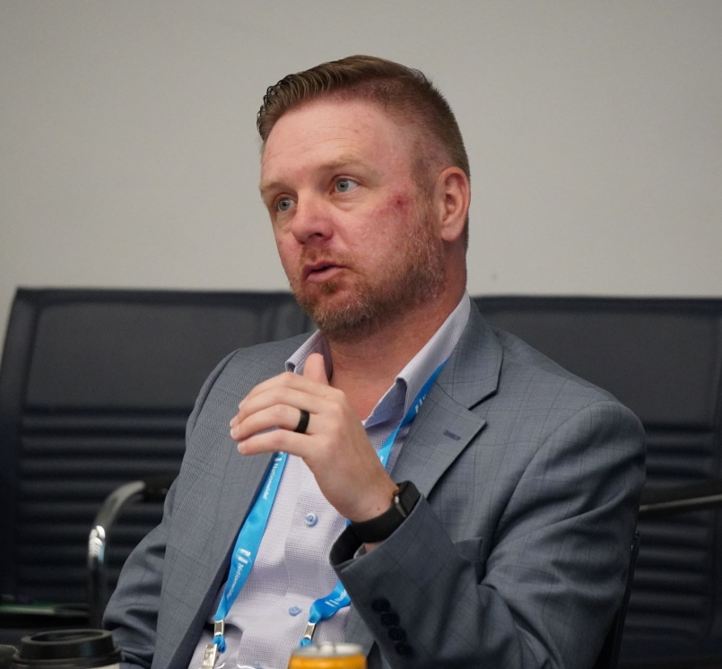 Laramie County, Wyo. Commissioner Gunnar Malm discusses what it takes to be a county commissioner. Photo by Charlie Ban