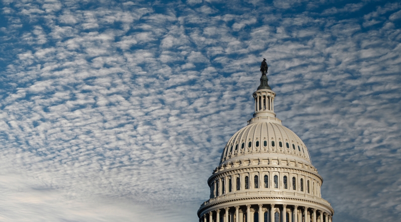 Capitol with sky